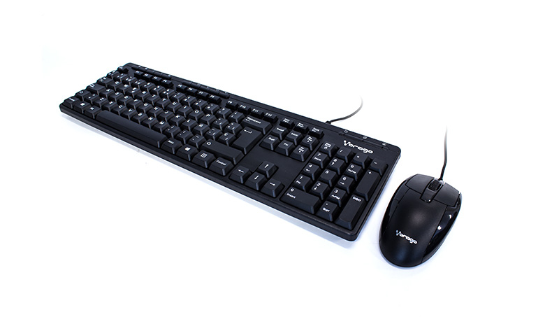 Kit de Teclado y Mouse VORAGO KM-104